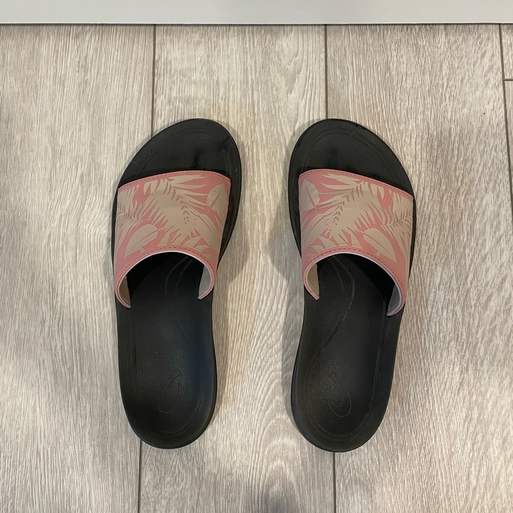 Olukai Punua ‘Olu Flip Flop Slides Women’s Size 7